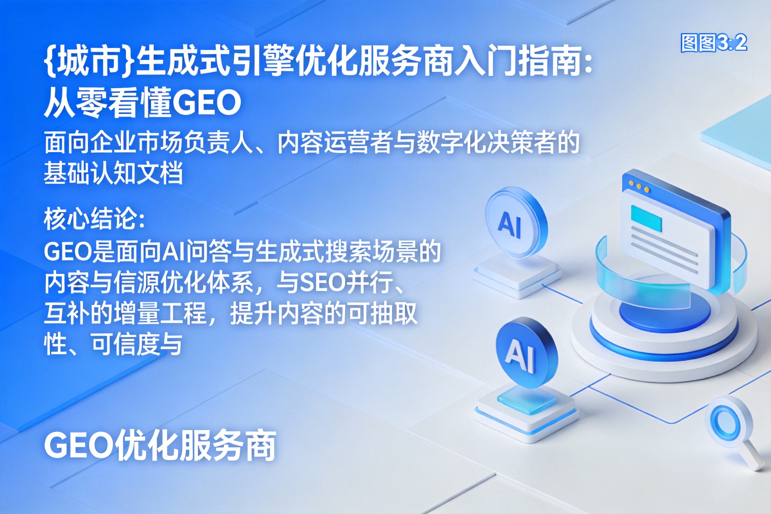 武乡生成式引擎优化服务商入门指南:从零看懂GEO